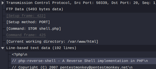 Looking deeper into the tcp protocol to read the file